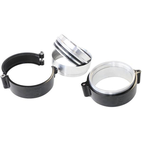 Aeroflow AF25-2000BLK 2.0" Billet Intercooler Clamp Quick
