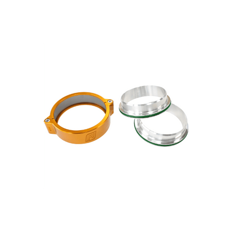 Aeroflow 3.0" Billet Intercooler Clamp Quick Connect Gold