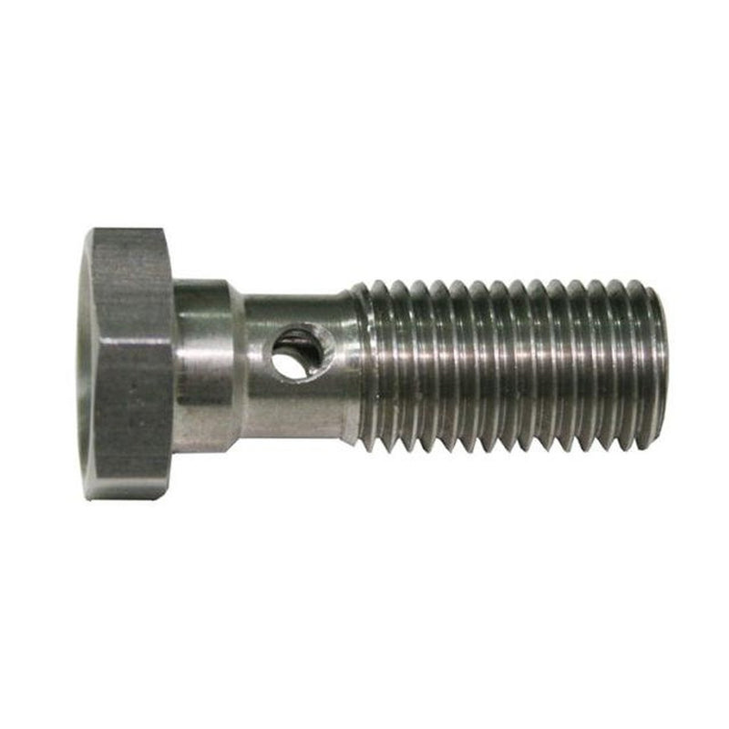 Aeroflow AF303-04L Banjo Bolt 7/16-24 Stainless 25mm Long