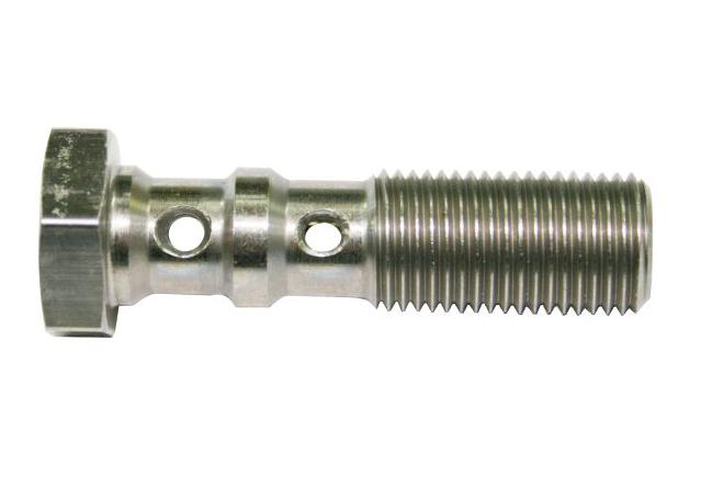 Aeroflow AF307-04L Double Banjo Bolt M12 X