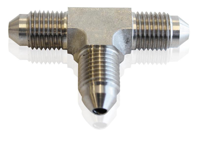 Aeroflow AF327-03 S/S -3AN Male AN Tee Piece Stainless