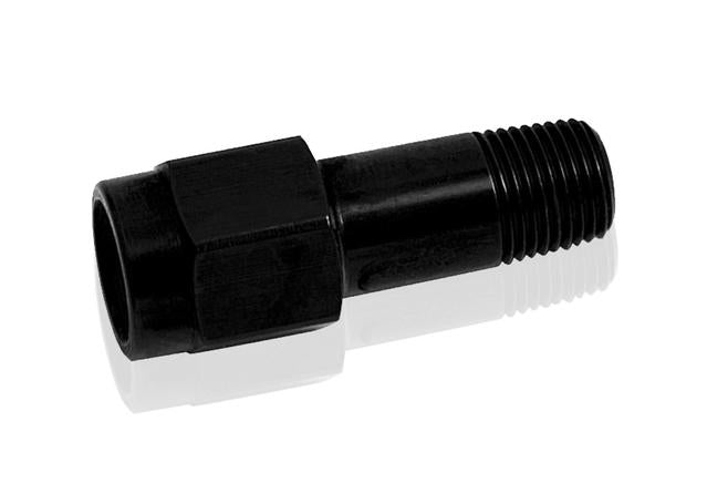 Aeroflow AF372-04BLK 1/4" Npt Extension Black Male To