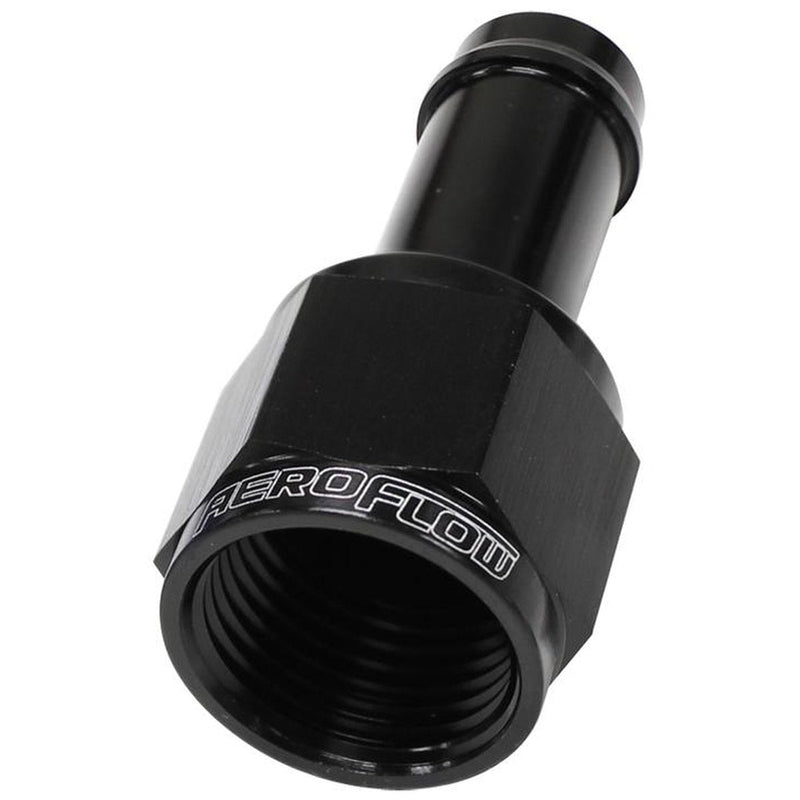 Aeroflow AF411-08BLK Female -8AN To 1/2" Barb Black With
