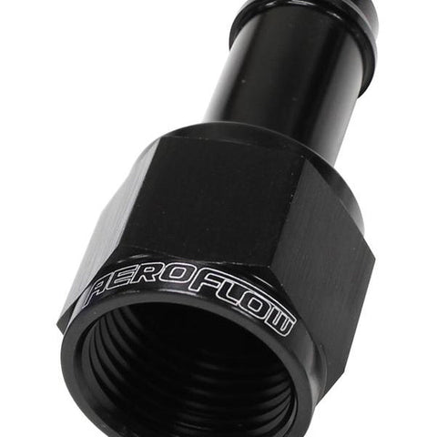 Aeroflow AF411-06-05BLK Female -6AN To 5/16" Barb Black