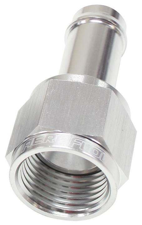 Aeroflow AF411-08S Female -8AN To 1/2" Barb Silver With