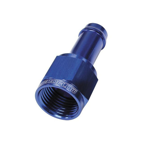 Aeroflow AF411-08 Female -8AN To 1/2" Barb Blue With Tube