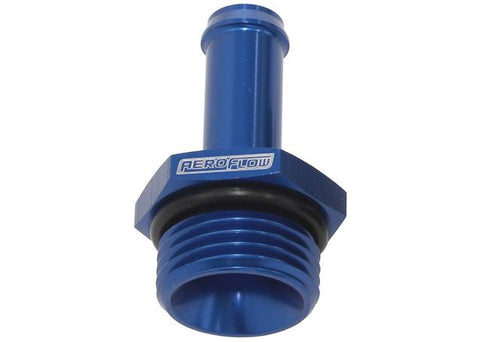 Aeroflow AF414-06-06 -6ORB To 3/8" Push On Barb Blue