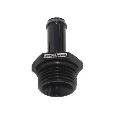 Aeroflow AF414-10-06BLK -10ORB To 3/8" Push On Barb Black
