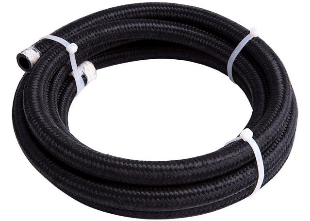 Aeroflow AF450-04-4.5m 450 Series Black Braided -4AN 4.5m