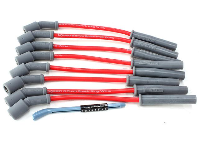Aeroflow Ignition Lead Set Red Fits Holden Ls2