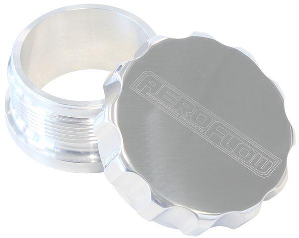 Aeroflow AF460-24P 1.5" Alum Weld Bung Ad Cap Raw Weld On