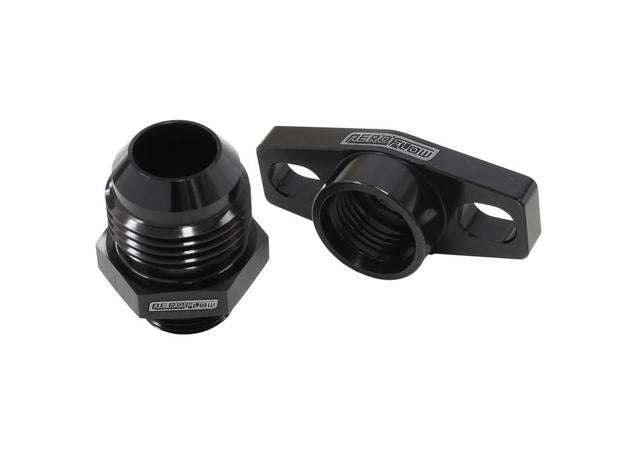 Aeroflow Turbo Drain Adapter -12AN 38-44mm Hole Centres