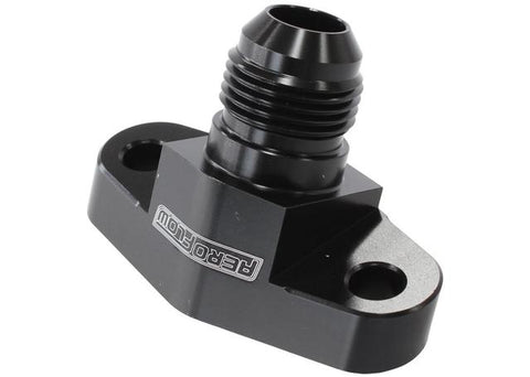 Aeroflow Turbo Drain Adapter -10AN 20Degree 50.8mm Centre