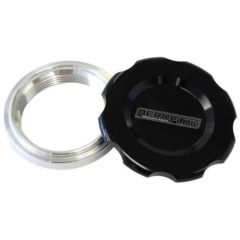 Aeroflow AF465-32BLK 2" Weld Bung And Black Cap Low