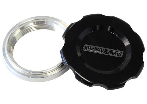 Aeroflow AF465-48BLK 3" Weld Bung And Black Cap Low
