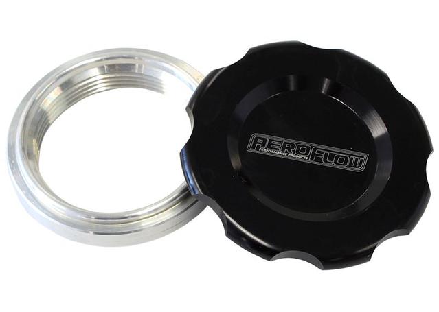Aeroflow AF465-24BLK 1.5" Weld Bung And Black Cap Low