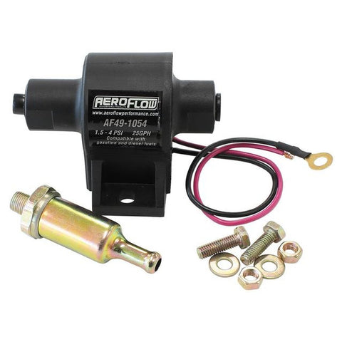 Aeroflow 1.5-4 PSI 25 Gph Inline Pump AF49-1054
