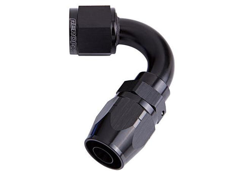 Aeroflow AF504-20BLK Alloy 120 Deg Hose End -20AN Black