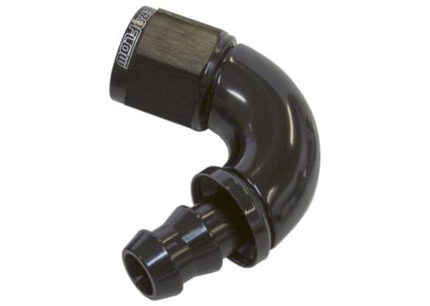 Aeroflow AF514-10BLK -10AN 120 Black Full Flow Push Lock