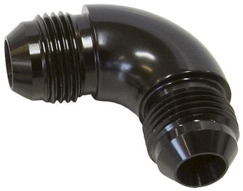 Aeroflow AF521-06BLK -6AN 90 Deg Male Flare Union Black