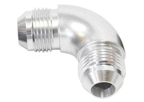 Aeroflow AF521-10S -10AN 90 Deg Male Flare Union Silver
