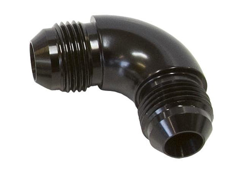 Aeroflow AF521-20BLK -20AN 90 Deg Male Flare Union Black