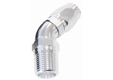 Aeroflow AF528-10-08S Male 1/2 NPT 45 Deg To -10AN Hose