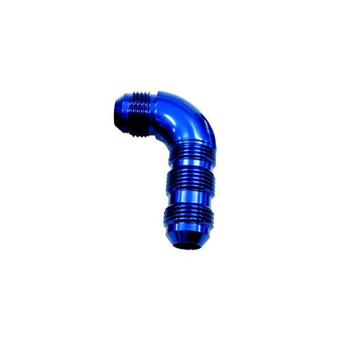 Aeroflow AF533-08 90 Deg Bulkhead -8AN Full Flow Blue No