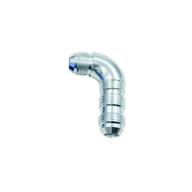 Aeroflow AF533-06S 90 Deg Bulkhead -6AN Full Flow Silver