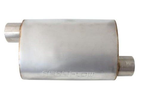 Aeroflow 2.5" Offset / Offset Muffler 13.75" Length,