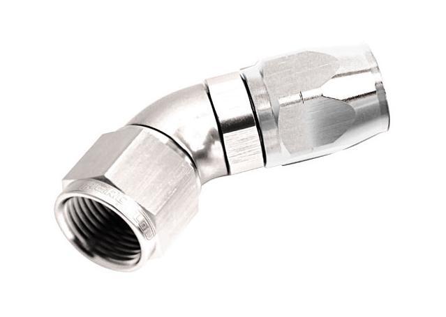 Aeroflow AF552-08-10S Stepped 45 Deg Hose End -8 Hose to