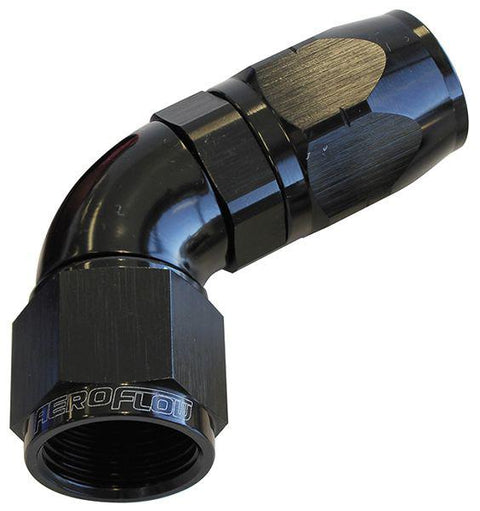 Aeroflow AF558-10BLK Alloy 60 Deg Hose End -10AN Black