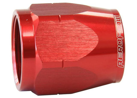 Aeroflow AF559-10DCR Red Hose End Socket Cutter Style