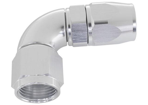 Aeroflow AF573-03DS 90 Deg -3AN Full Flow Teflon Hose End
