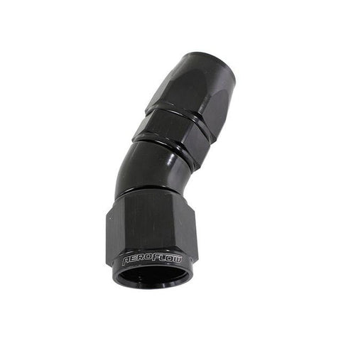 Aeroflow AF577-03DBLK 30 Deg -3AN Full Flow Teflon Hose
