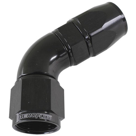 Aeroflow AF578-10DBLK 60 Deg -10AN Full Flow Teflon Hose