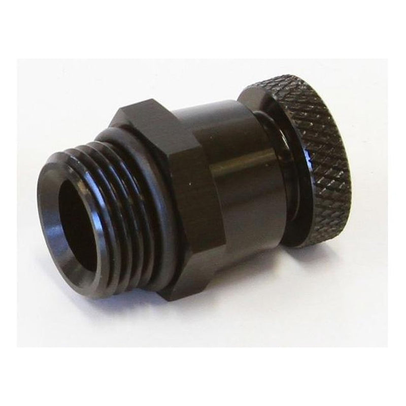 Aeroflow AF615-00BLK -10 ORB Inline Tap Drain 1/8Npt