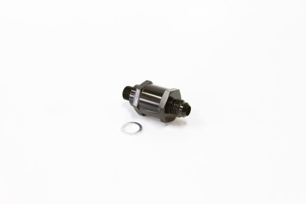 Aeroflow AF615-06BLK Checkvalve Black Male To Male Bosch