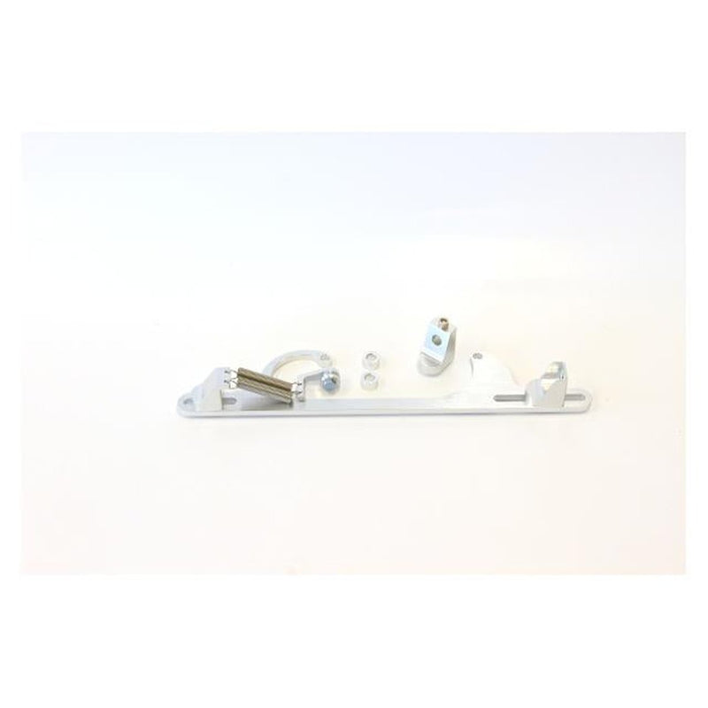 Aeroflow AF64-2001S Billet Throttle Cable Bracket Silver