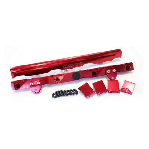 Aeroflow AF64-2007R Fuel Rails Red Fits LS7