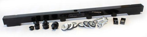 Aeroflow AF64-2010BLK Fuel Rail Kit Fits RB25 Black