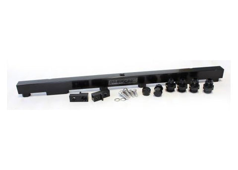 Aeroflow AF64-2011BLK Fuel Rail Kit Fits RB26DETT - 14mm
