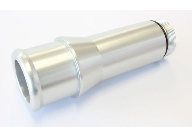 Aeroflow AF64-2081S 1.5" Radiator Hose Adapter Silver