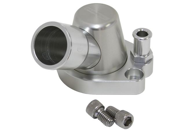 Aeroflow AF64-2091S Thermostat Housing Silver W/Heater