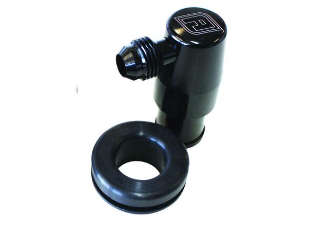 Aeroflow AF64-2107BLK Billet PCV Valve Suits 1-1/4" Holes