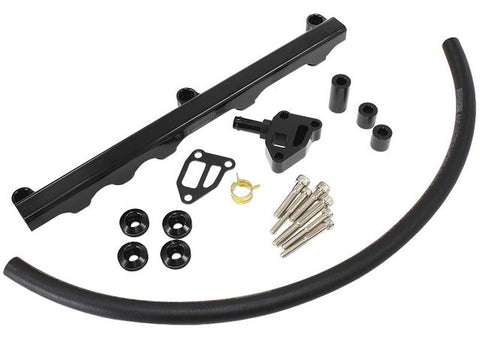 Aeroflow AF64-2122BLK Fuel Rail Kit Suits SR20 S14 & S15