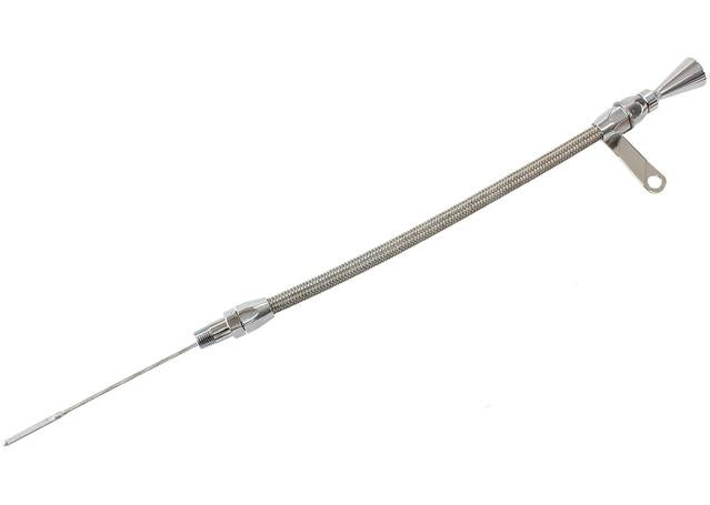 Aeroflow 1/4" Npt Universal Dipstick Chrome, 20.75" Oal