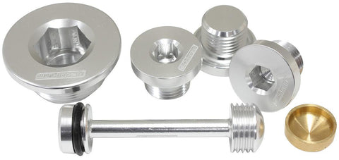 Aeroflow Welsh Plug Kit With 6061 Barbell Suits GM LS