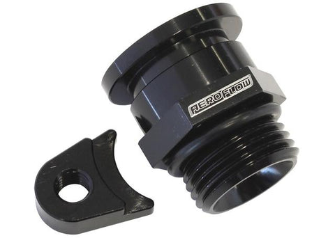Aeroflow AF64-2200BLK Standard Fuel Regulator Adapter