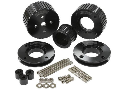 Aeroflow AF64-3006BLK Gilmer Drive Kit Black Suits Holden
